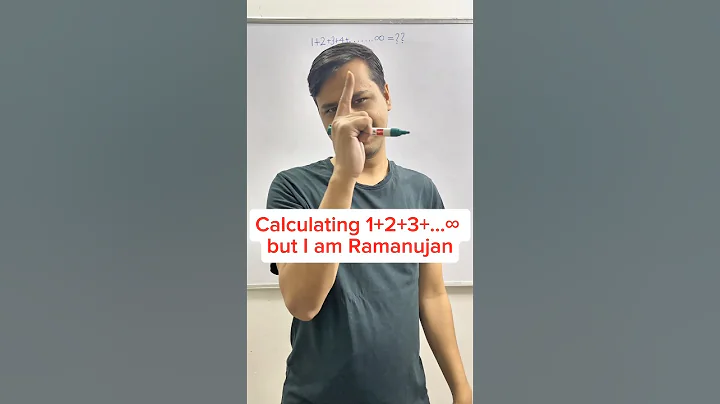 The famous Ramanujan Summation: 1+2+3+...∞ = -1/12 !??