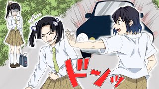 アオイを守り、交通事故にあってしまう伊之助。アオイの懸命な看病の末、奇跡が…？！【キメツ学園×声真似】
