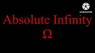 Numbers 0 To Absolute Infinity Omega Infinity | Part 2 | Infinity To Unpressed Phi