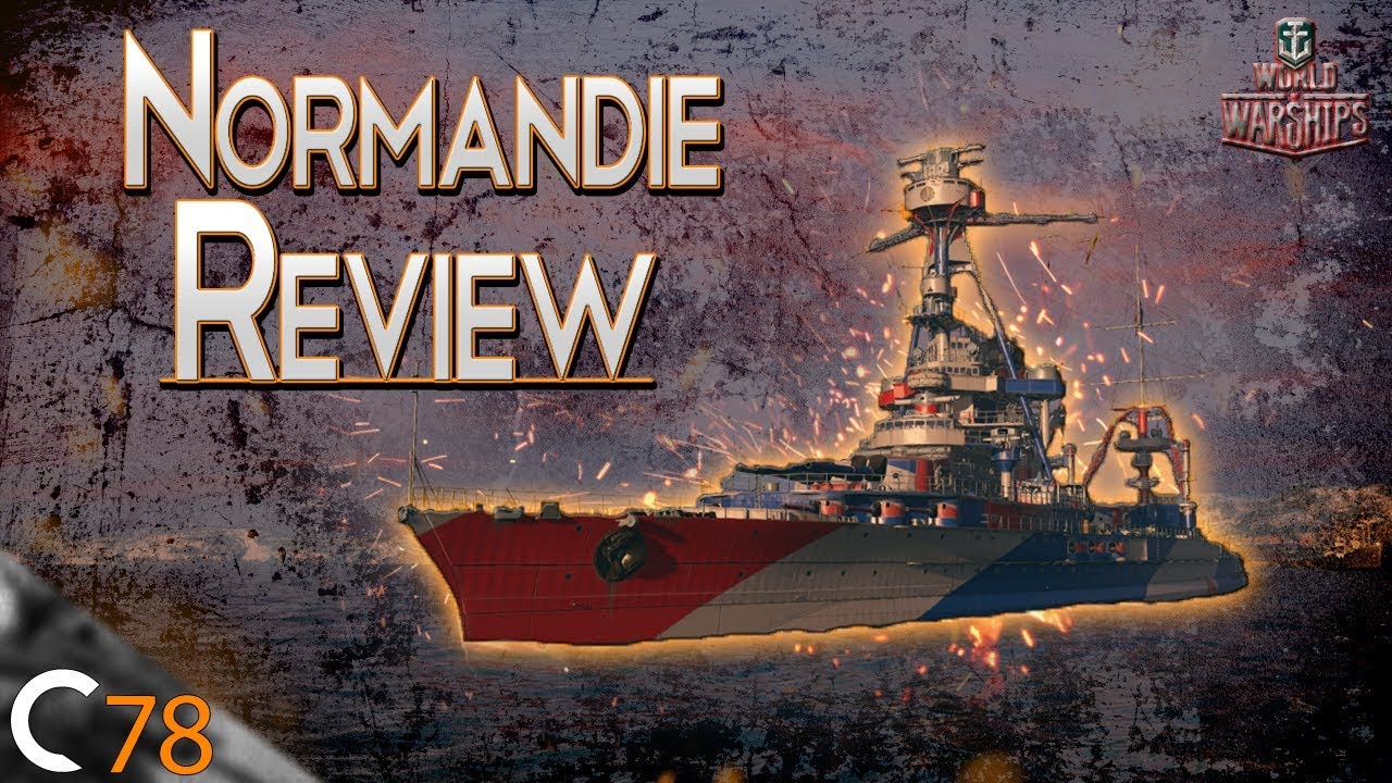 Normandie (Tier 6 Battleship) Review | World of Warships Gameplay