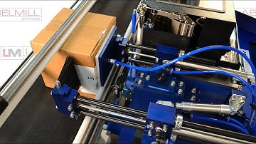 LabelMill LM3510 Print and Apply Brush Corner Wrap Label Applicator