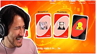 Markiplier Plays UNO W/Friends (Twitch Vod)