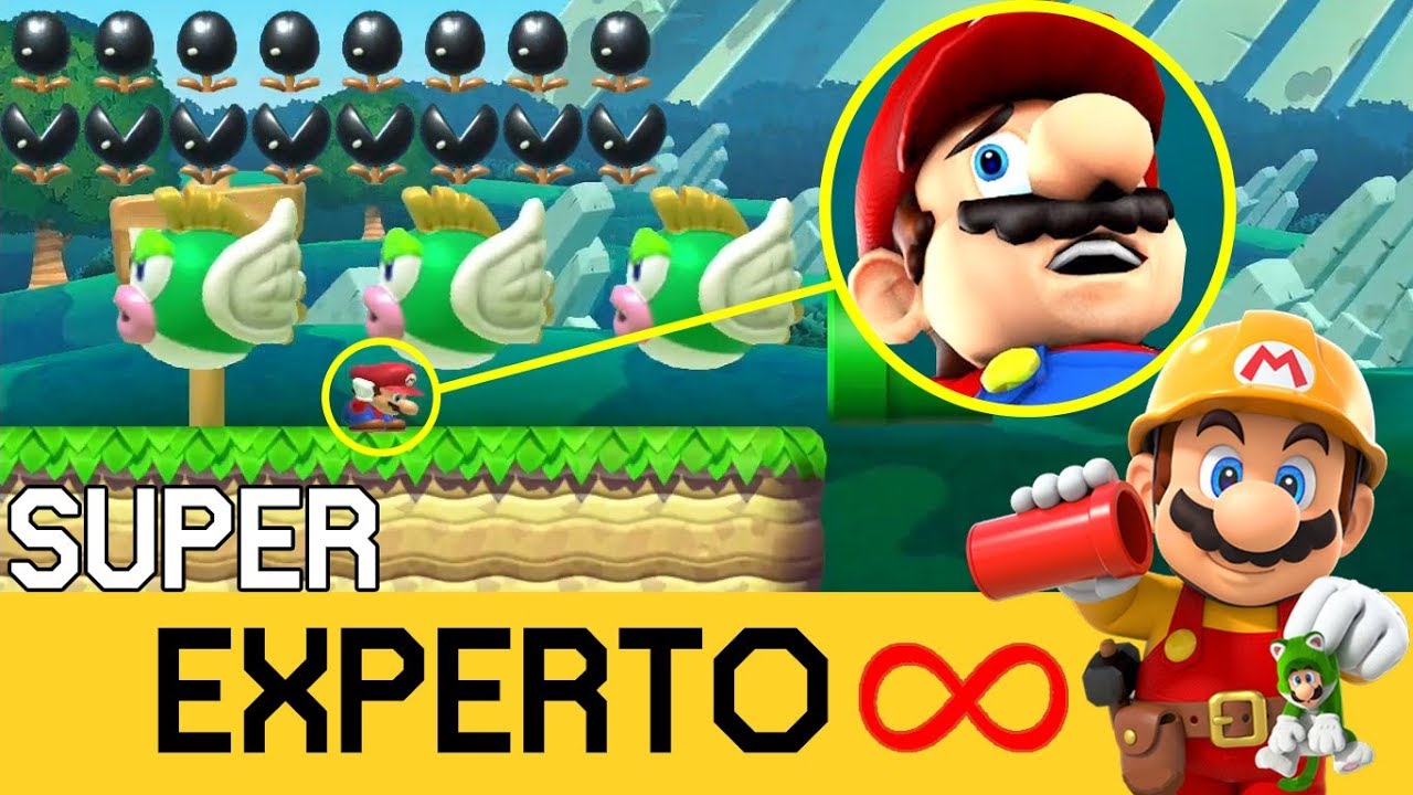 NIVEL TROLL DESTRUYE VIDAS, DESTRUYE ESPERANZAS - SUPER EXPERTO INFINITO (NO SKIP) - SMM2 - ZetaSSJ