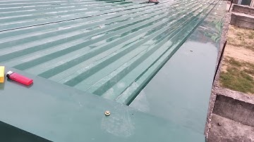 Hoàn thiện mái tôn (p2)House roof