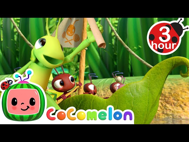 Ants Sing Row Row Row Your Boat | Cocomelon - Nursery Rhymes | Fun Cartoons For Kids | Moonbug Kids class=