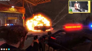 Mr. K & Chief Of Police Blows Up At The Gas Station (McNulty’s POV) | Nopixel 4.0