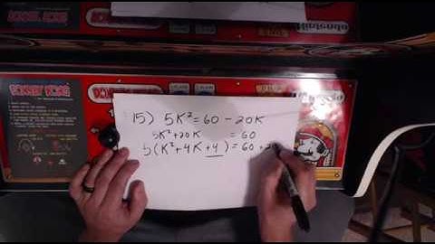 Solving Quadratics by Completing the Square when A isn