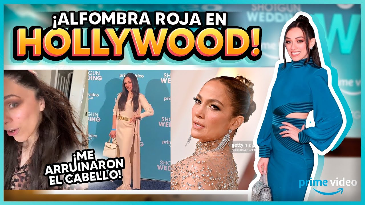 EL PEOR PEINADO QUE ME HAN HECHO... CASI TERMINA MUY MAL! | PREMIER MUNDIAL DE LA NUEVA PELI DE JLO!
