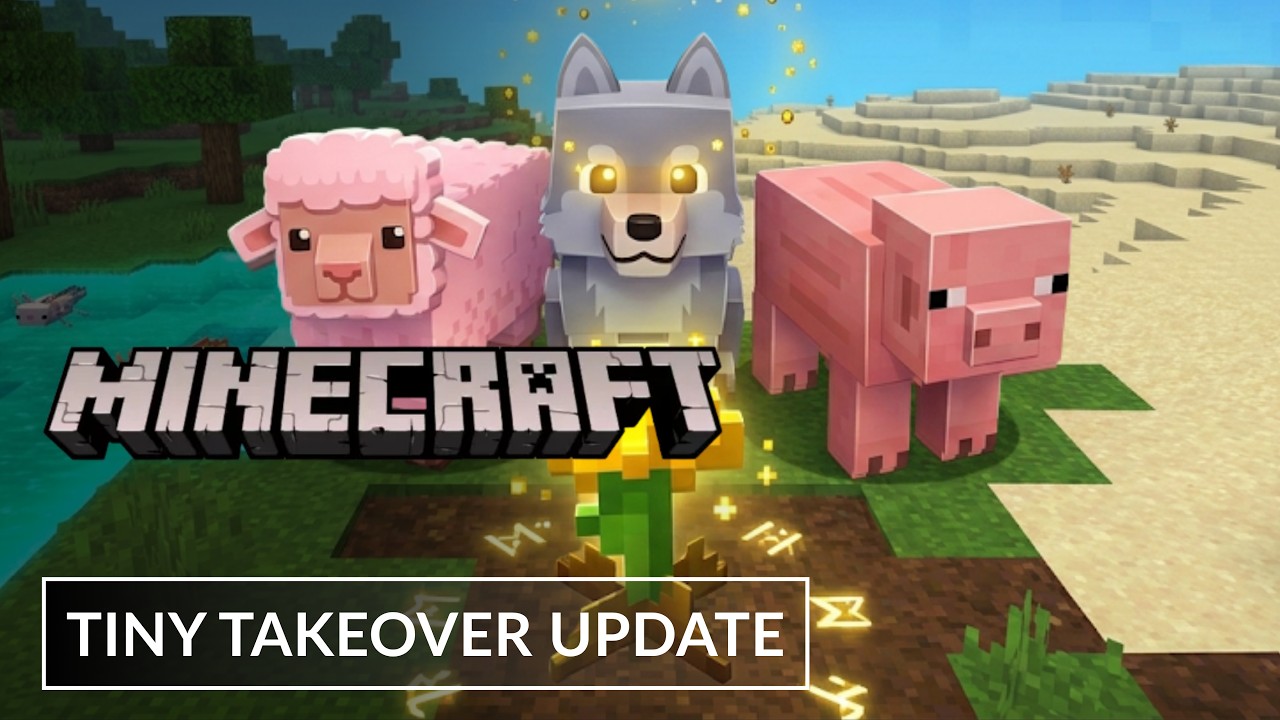 Minecraft 26.1 Tiny Takeover Update - New Mobs, Items & Secrets! - YouTube
