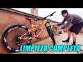 COMO LIMPIAR LA BICICLETA EN CASA 🧽 *Paso a Paso*