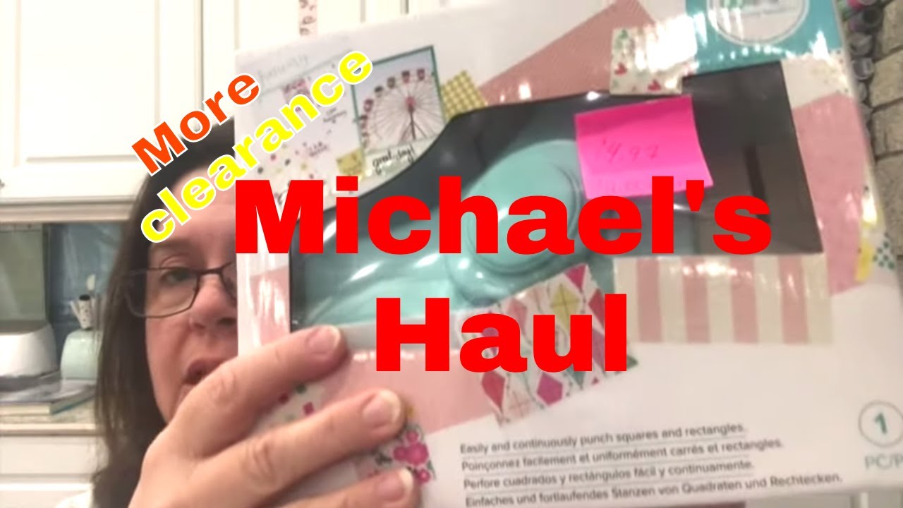 Michaels Clearance Haul 2 YouTube