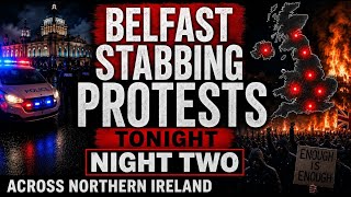 🚨 SECOND NIGHT OF UNREST IN BELFAST - WATER CANNONS ARE OUT 🚨
