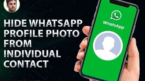 Hide Your WhatsApp Profile Photo from a Specific Contact in Few Seconds