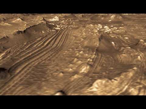 Survol 3D de Candor Chasma