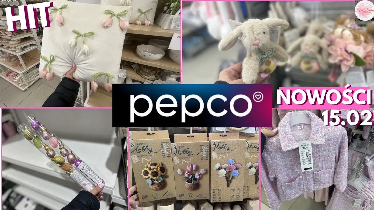 PEPCO 💖 Poduszka tulipany! 🌷Nowe wielkanocne jajeczka! Cudne mini zajączki🐇💖Dziewczynki kwiatki HIT✨