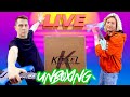  live kiesel guitar unboxing with hutch