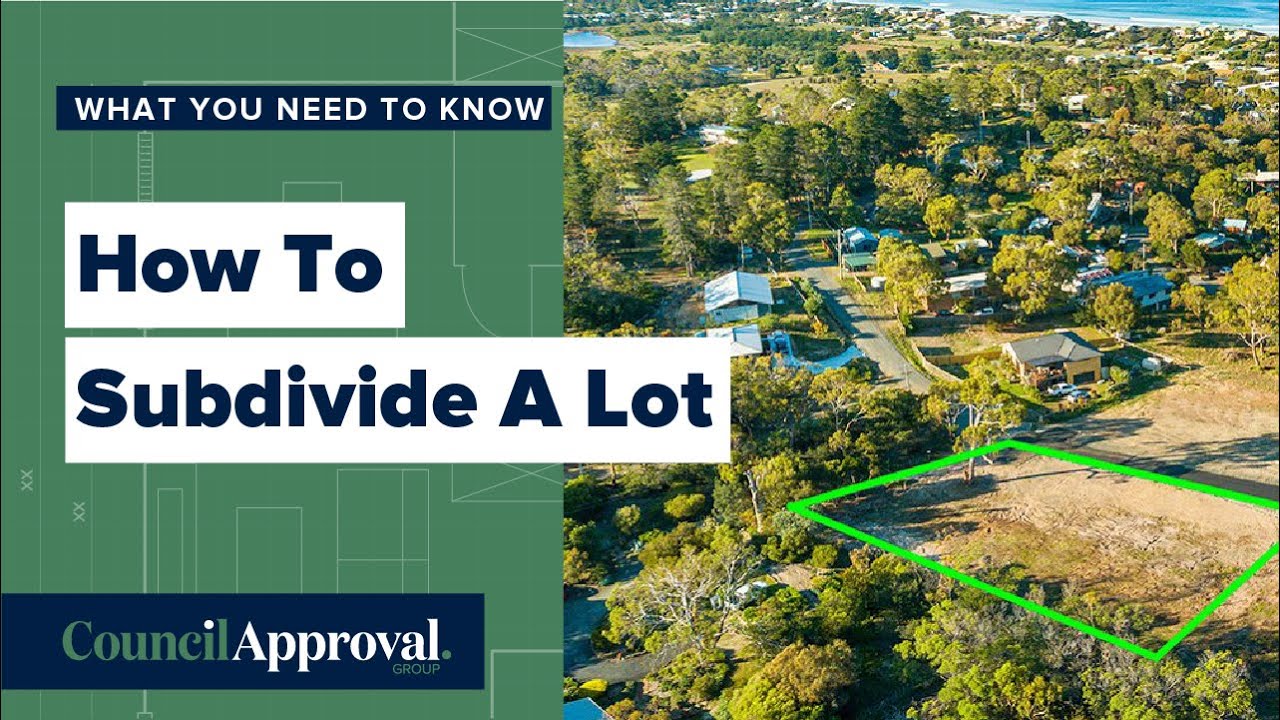 What You Need To Know About How To Subdivide A Lot YouTube