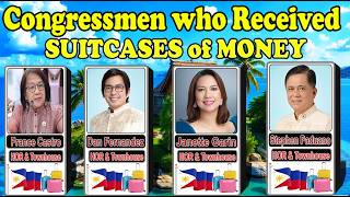 List of CONGRESSMEN Received Suitcases of Money