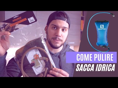 Come pulire la Sacca Idrica - Camelback - How to clean Hydration Bladder