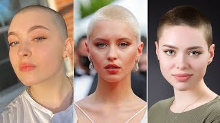 Women Headshave Buzz Cut Woman Pixi Cuts Thatll Make You Want Short Hair Pixie Cut Vibes