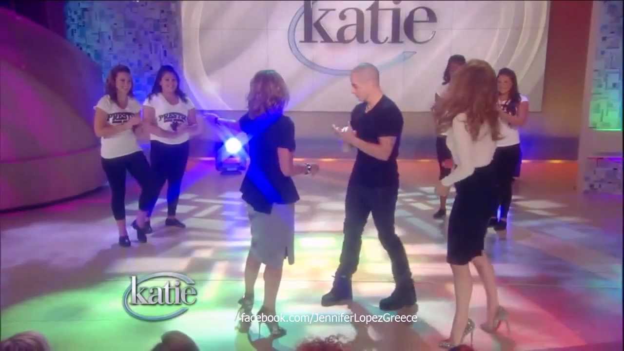 Jennifer Lopez Surprise By Beau & Katie Couric 14/9/12 HD