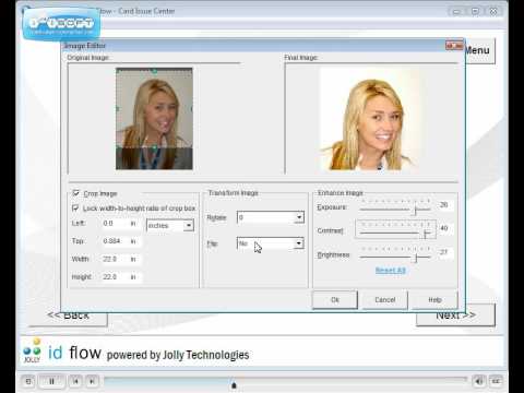 ID Badge Maker - ID Flow 6 Tutorial: Photo Capture and Images