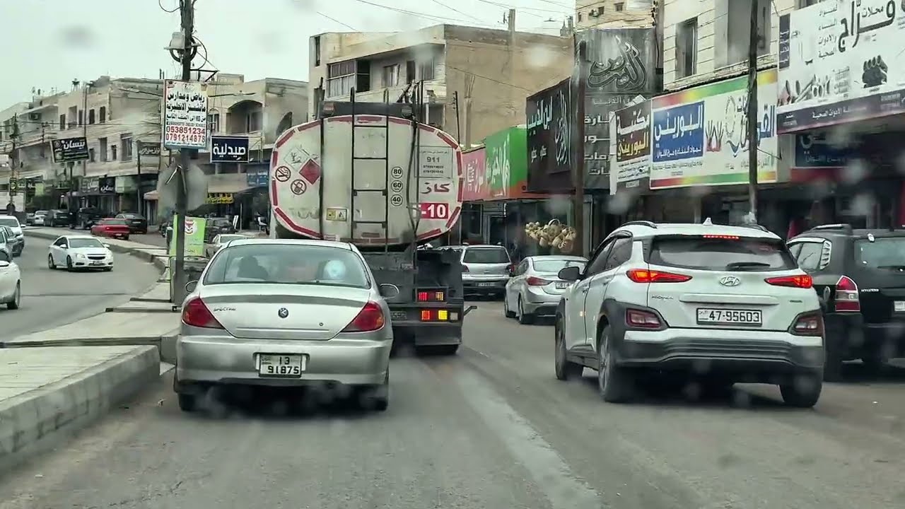 رحلتي الشتويه 2026/ ج 5 من طبرجل الى الاردن ( جرش )