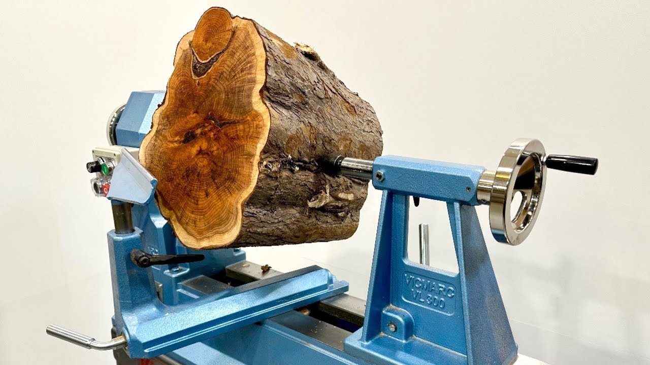 Woodturning- The HUGE Yew Log ‼️