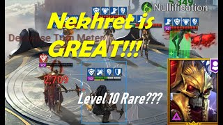 Nekhret Changed Arena...God Tier Champion Spotlight | Raid Shadow Legends