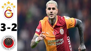 Galatasaray 3-2 Gençlerbi̇rli̇ği̇ Maç Özeti̇ Süper Lig 2025