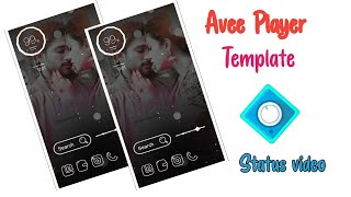 Instagram Trending Avee Player Template | How To Make Avee Player Template | WhatsApp status Editing