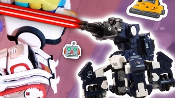 Vacuum ATTACKS Cozmo ⚠️ GEIO robot to the RESCUE! - GEIO Gaming Robot Let