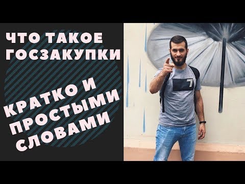 Что такое Госзакупки? Кратко и простыми словами!