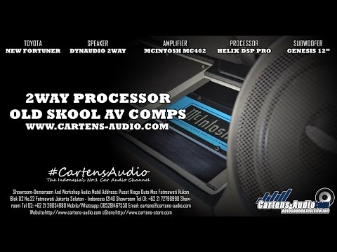 Audio Mobil 2Way Aktif TOYOTA NEW FORTUNER Old School