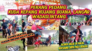 PERANG PEDANG KUDA KEPANG KUJANG BUANA LANCAR,ACARA HALAL BI HALAL JAYA PALA BEKASI, #jaranan #viral