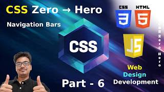 CSS Navigation Bar Explained | Master Tutorial Zero to Hero #webdesign #webdevelopemnt #css #js