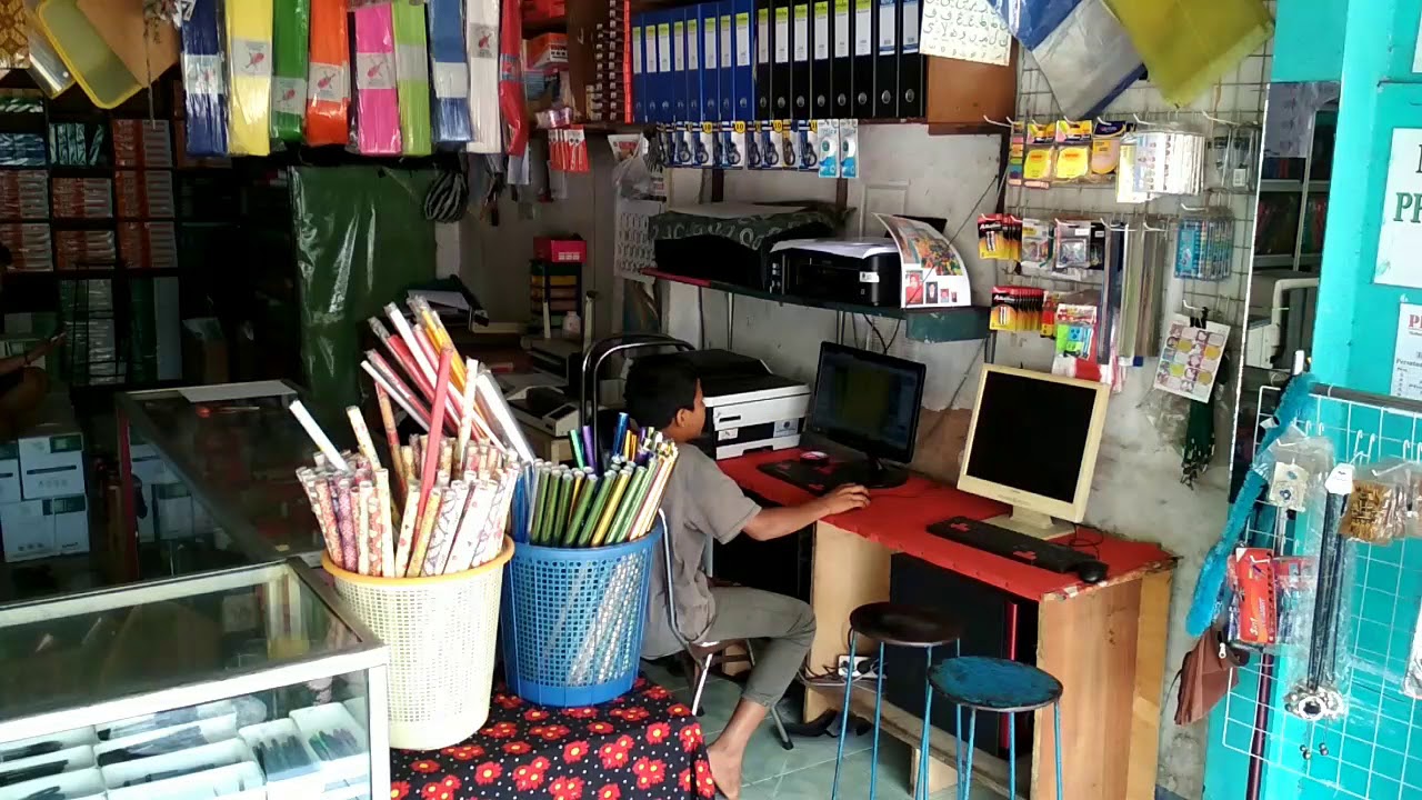 Usaha Rental Komputer pelengkap fotocopy - YouTube