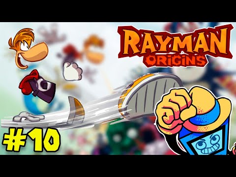 UNDER THE SEA LIFE IS MORE... PAINFUL!! - Rayman Origins with Pepe the Retro Magician (#10)