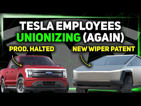 Teslas First Union? F150 Lightning Stops Production Future Cybertruck Wiper?