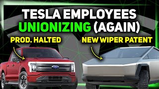 Teslas First Union? F150 Lightning Stops Production Future Cybertruck Wiper?