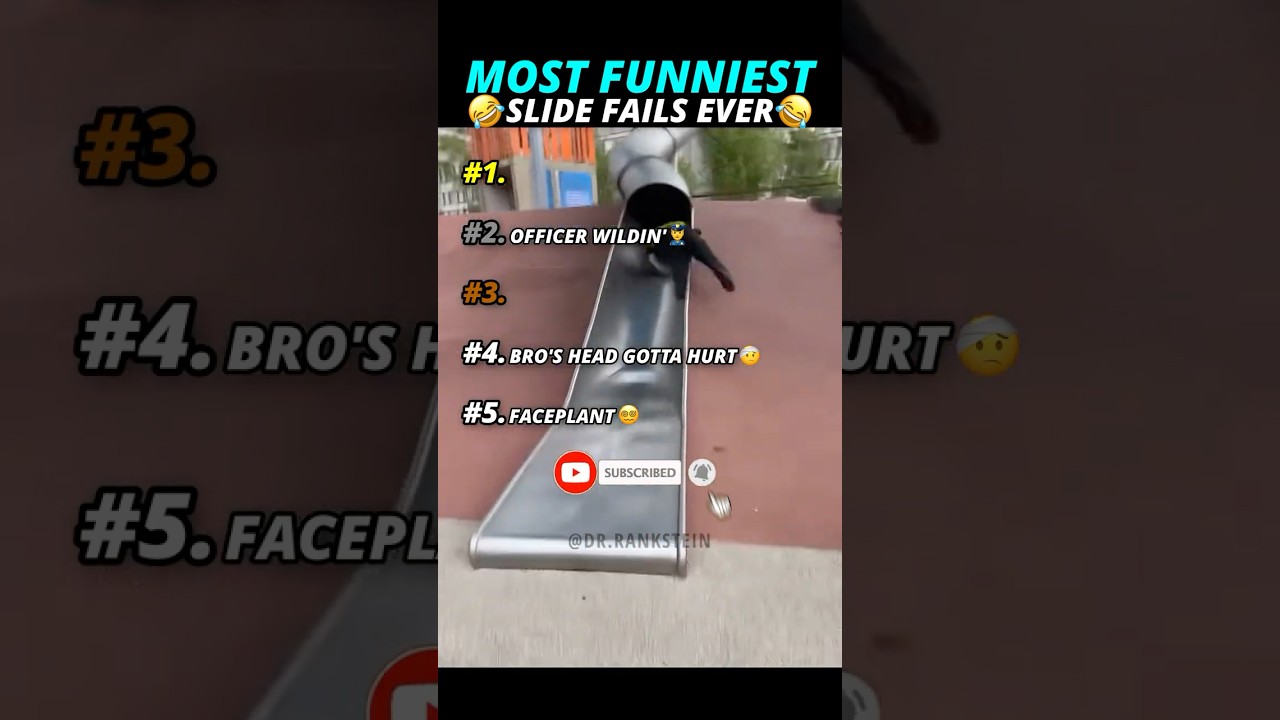 MOST FUNNIEST SLIDE FAILS EVER 😭💯 