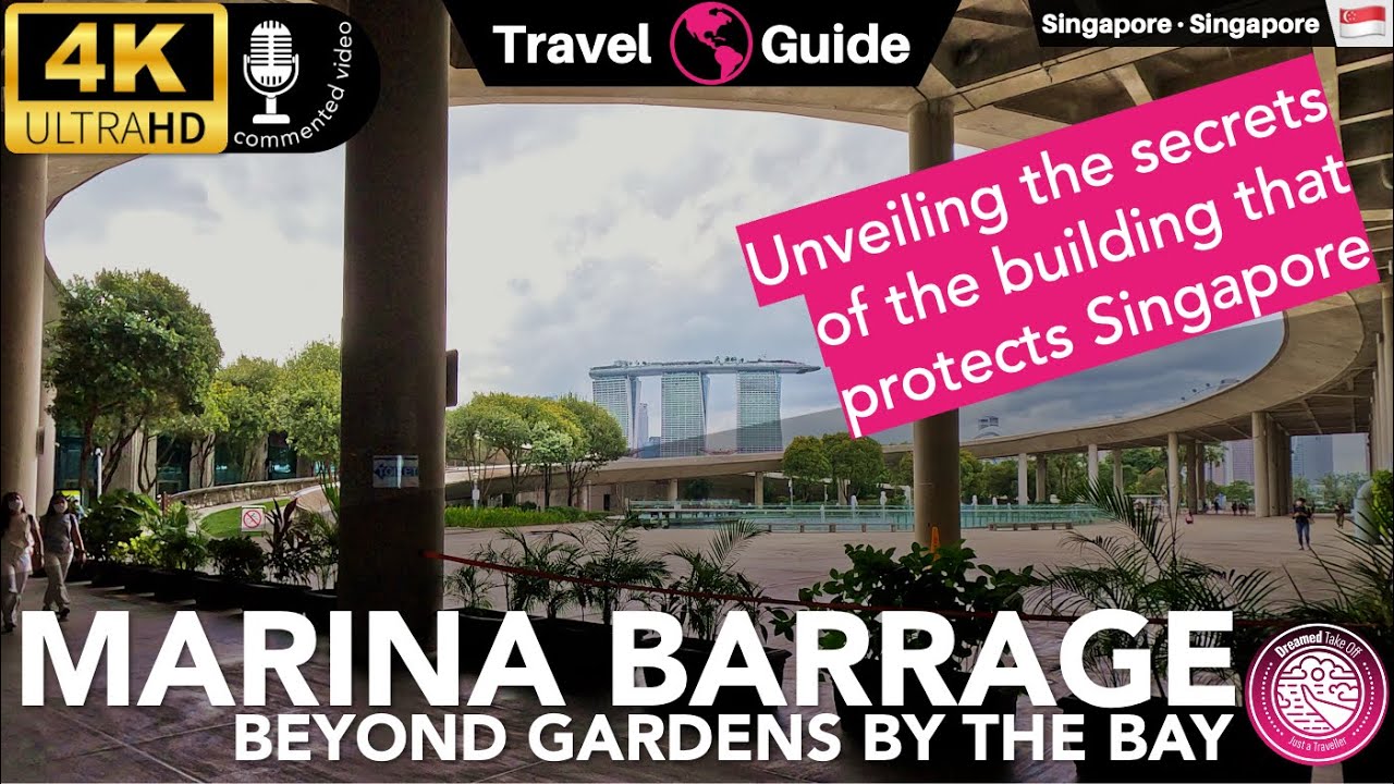 Плотина Марина: это сооружение, расположенное рядом с Садами у залива, ежедневно защищает город С...