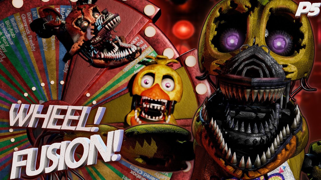 Animatronic Wheel Challenge – САМОЕ СЛОЖНОЕ слияние!