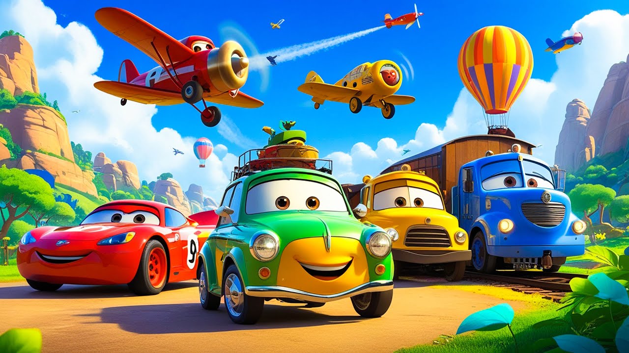 PAINT CAR MCQueen Model, POLICE CARS, ROADSTER, JCB, PAC PAC overcome challenges 2025 in Teardown