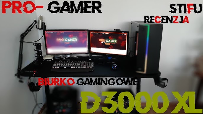 Biurko Yumisu Pro-Gamer D6000 - test i promocja [NAJTANIEJ W POLSCE]