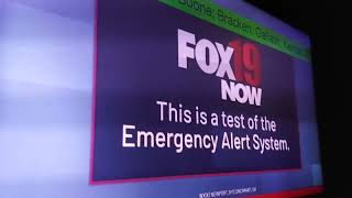 WXIX TV Required Weekly Test EAS (#156)