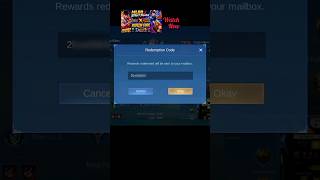 Mlbb Redeem Code 💥