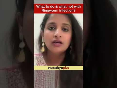 What to do & what not with Ringworm Infection? | Fungal Infection | Dr Tejal Ubale | #Shorts