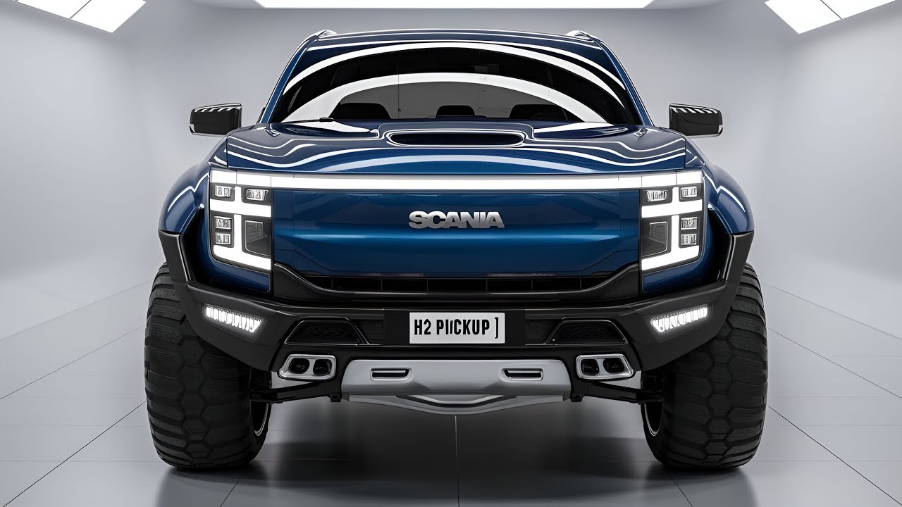 Пикап Scania 2026 года — сочетание скандинавской мощи и мускулистости пикапа.