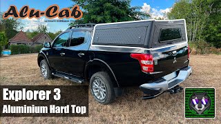 AluCab Explorer 3 hard top install on Mitsubishi L200